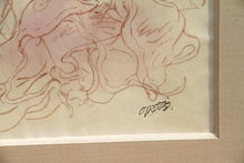 Sex Scene in Red Shoes (Erotic) Watercolor | George Grosz,{{product.type}}