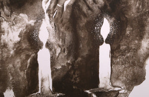 Shabbas Candles II lithograph | Sandu Liberman,{{product.type}}