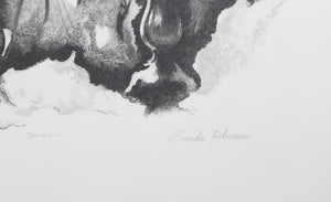 Shabbas Candles IV lithograph | Sandu Liberman,{{product.type}}