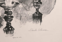 Shabbas Candles VIII Lithograph | Sandu Liberman,{{product.type}}