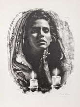 Shabbas Candles XVI lithograph | Sandu Liberman,{{product.type}}