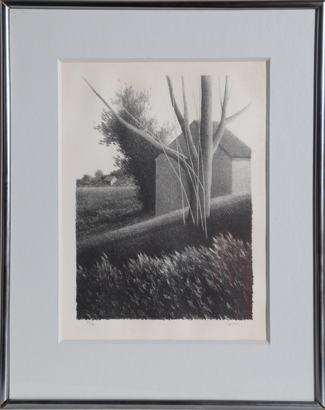 Shack with Tree in Front Lithograph | Robert Kipniss,{{product.type}}
