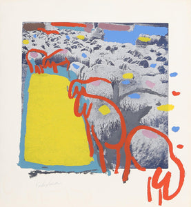 Sheep Portfolio 1 Screenprint | Menashe Kadishman,{{product.type}}
