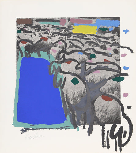 Sheep Portfolio 4 Screenprint | Menashe Kadishman,{{product.type}}
