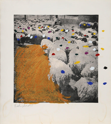 Sheep Portfolio 6 Screenprint | Menashe Kadishman,{{product.type}}