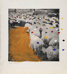 Sheep Portfolio 6 Screenprint | Menashe Kadishman,{{product.type}}
