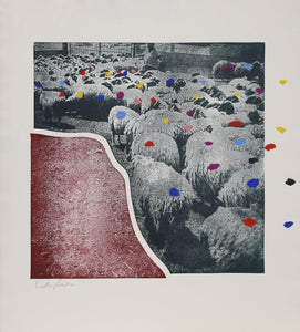 Sheep Portfolio Screenprint | Menashe Kadishman,{{product.type}}