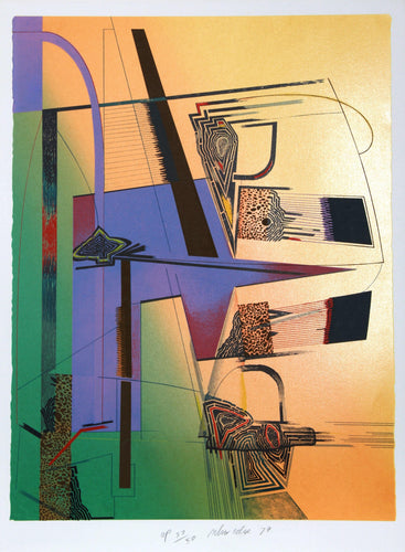 Sheer Numbers Screenprint | William Schwedler,{{product.type}}