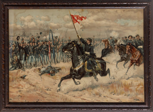 Sheridan's Ride Lithograph | Thure de Thulstrup,{{product.type}}