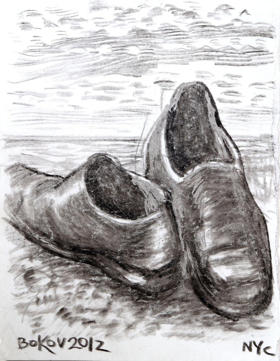 Shoes on the Beach Pencil | Konstantin Bokov,{{product.type}}