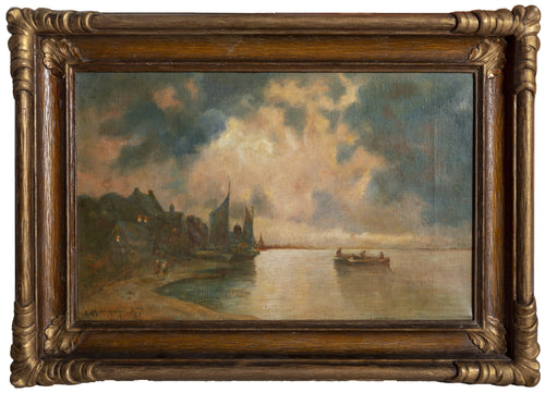 Shoreline Oil | Unknown Artist,{{product.type}}