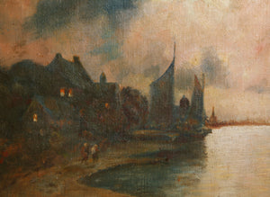 Shoreline Oil | Unknown Artist,{{product.type}}