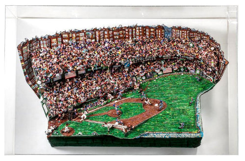 Shot Heard 'Round the World - Giants Win the Pennant! Mixed Media | Diane Brunner-Cobert,{{product.type}}