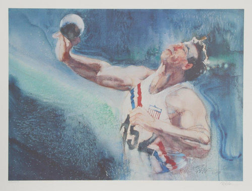 Shotput Lithograph | Robert Peak,{{product.type}}