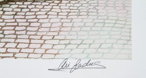 Sidewalk Cafe Lithograph | Ari Gradus,{{product.type}}