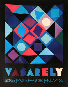 Sidney Janis Exhibition Poster | Victor Vasarely,{{product.type}}