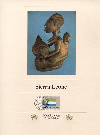 Sierra Leone Lithograph | Unknown Artist,{{product.type}}