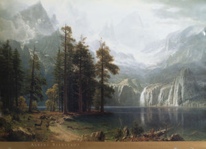 Sierra Nevada Poster | Albert Bierstadt,{{product.type}}