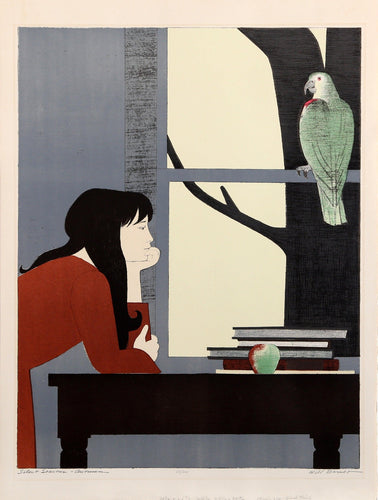 Silent Seasons - Autumn Lithograph | Will Barnet,{{product.type}}