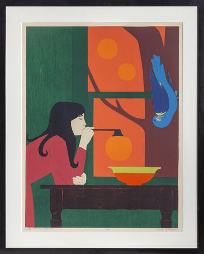 Silent Seasons - Summer Lithograph | Will Barnet,{{product.type}}