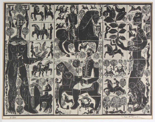 Simón Bolívar Lithograph | Leopoldo Richter,{{product.type}}