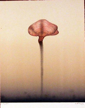 Single Blossom Lithograph | Alain Le Foll,{{product.type}}