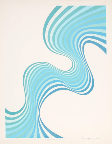 Sinuous Reverse Screenprint | Roy Ahlgren,{{product.type}}