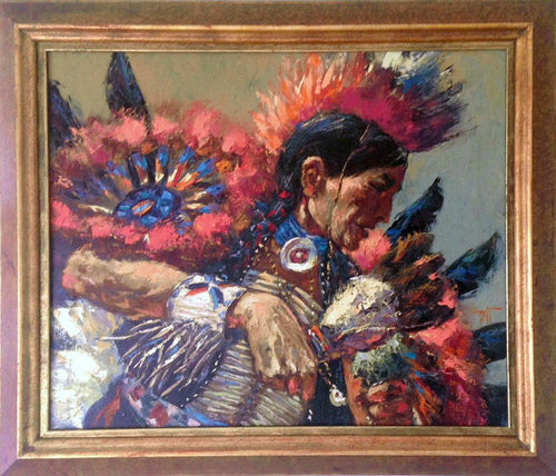 Sioux War Dance Oil | Noel Daggett,{{product.type}}