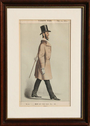 Sir John Burgess Karslake, KNT. Lithograph | Leslie Matthew Ward (Spy),{{product.type}}