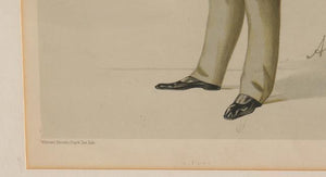 Sir John George Tollemache Sinclair, Bart., M.P. Lithograph | Leslie Matthew Ward (Spy),{{product.type}}