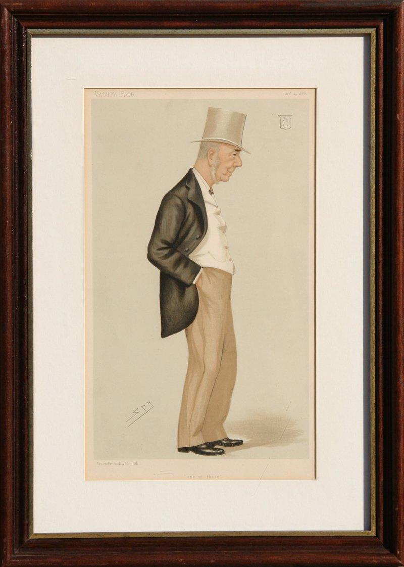 Sir Walter Barttelot Barttelot, Bart., M.P., C.B. Lithograph | Leslie Matthew Ward (Spy),{{product.type}}