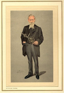Sir William Crookes Lithograph | Leslie Matthew Ward (Spy),{{product.type}}