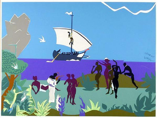 Siren's Song Lithograph | Romare Bearden,{{product.type}}