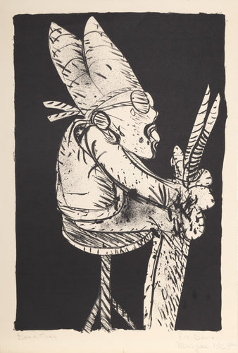 Sitting Figure Lithograph | Marianne Zannetti,{{product.type}}