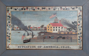 Situation of America 1848 (New York City) Poster | Unknown Artist,{{product.type}}