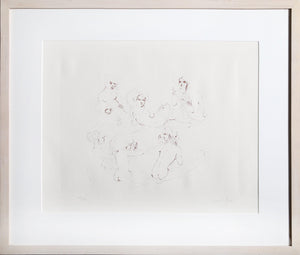Six Nudes Etching | Leonor Fini,{{product.type}}