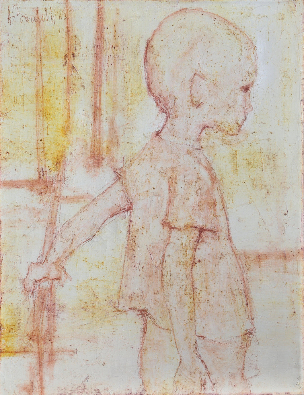 Sketch of a Boy Oil | Ademaro Bardelli,{{product.type}}