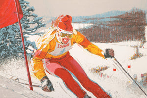 Skier III Lithograph | Jim Jonson,{{product.type}}