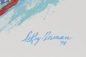 Skier Screenprint | LeRoy Neiman,{{product.type}}