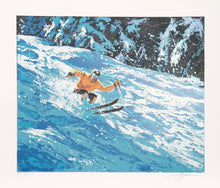 Skiing II Screenprint | Harry Schaare,{{product.type}}