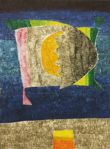 Sky - Blue Etching | K.B. Hwang,{{product.type}}