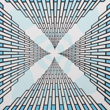 Skyscrapers lithograph | Roy Ahlgren,{{product.type}}