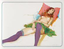 Sleeping Girl Lithograph | Jim Jonson,{{product.type}}