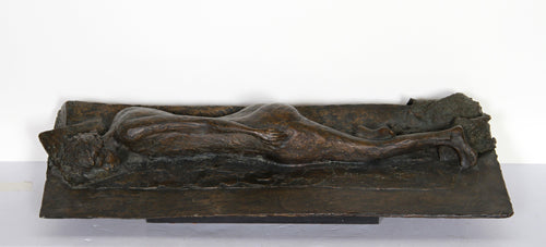 Sleeping Nude Woman Metal | Unknown Artist,{{product.type}}