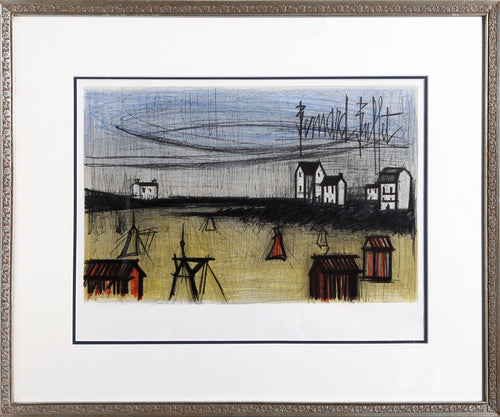 Small Beaches Lithograph | Bernard Buffet,{{product.type}}