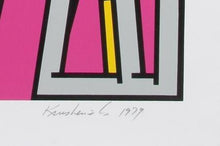Small Pink Screenprint | Nicholas Krushenick,{{product.type}}