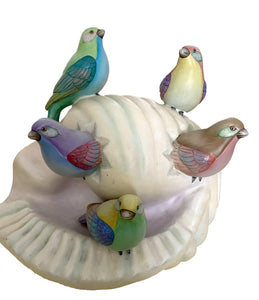 Snail No. 4 with Birds Ceramic | Sergio Bustamante,{{product.type}}