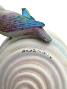 Snail No. 4 with Birds Ceramic | Sergio Bustamante,{{product.type}}