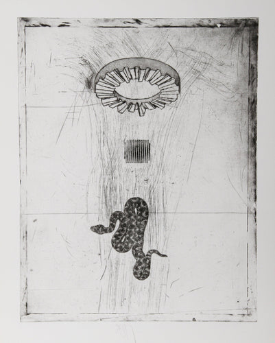Snake Etching | Donald Saff,{{product.type}}