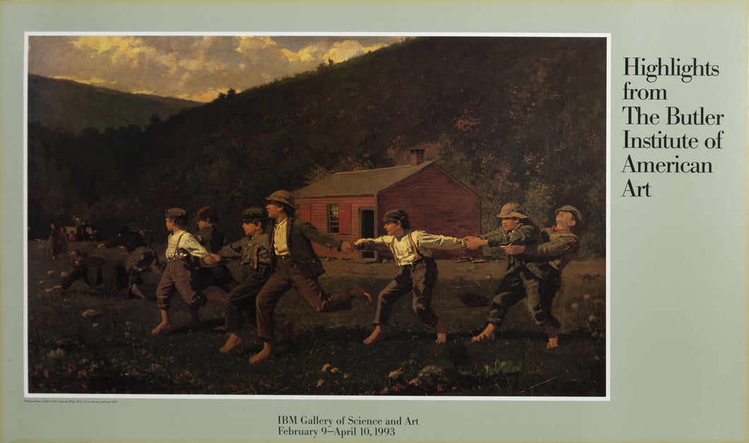 Snap the Whip Poster | Winslow Homer,{{product.type}}